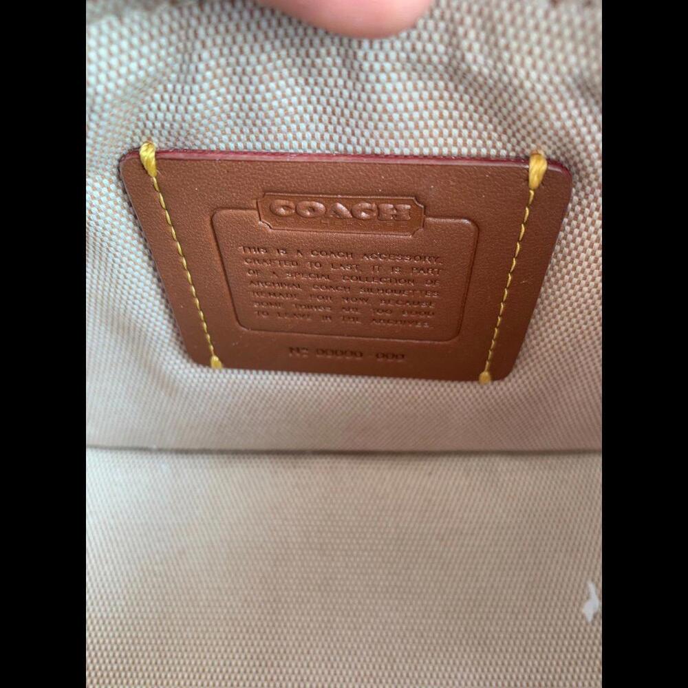 Coach Swinger 20 In Tweed LH/NEUTRAL NWOT - Picture 8 of 8